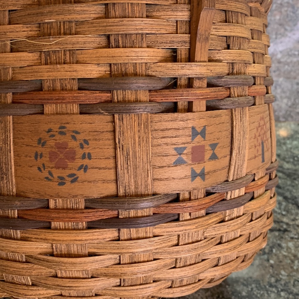 Vintage Handmade Basket - Picture 5 of 8